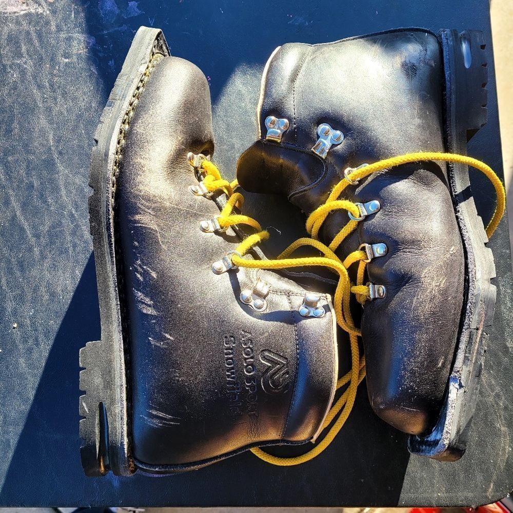 ASOLO Sport Extreme Ski Boots Men's Telemark Tele Leather